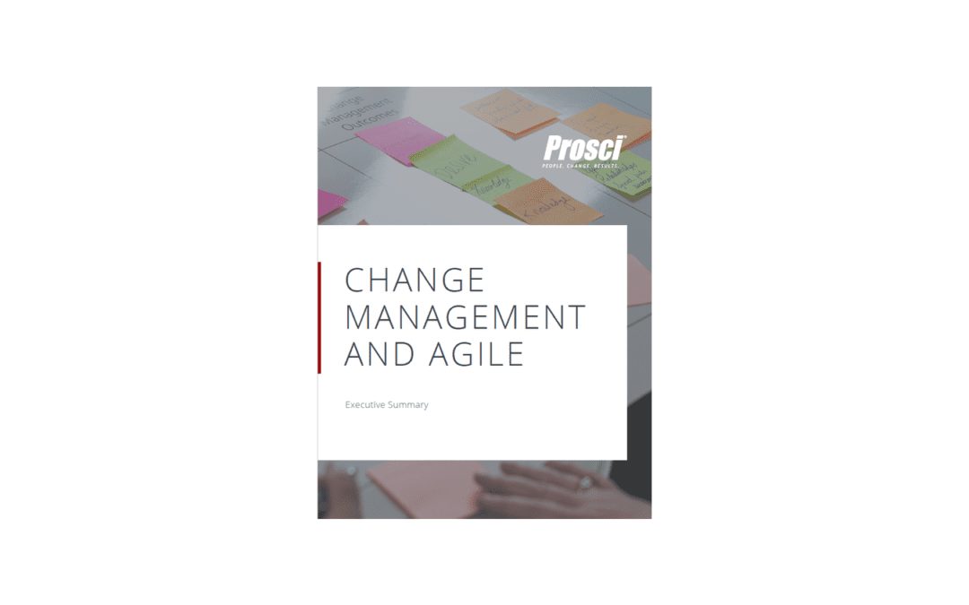 Change Management And Agile Executive Summary
