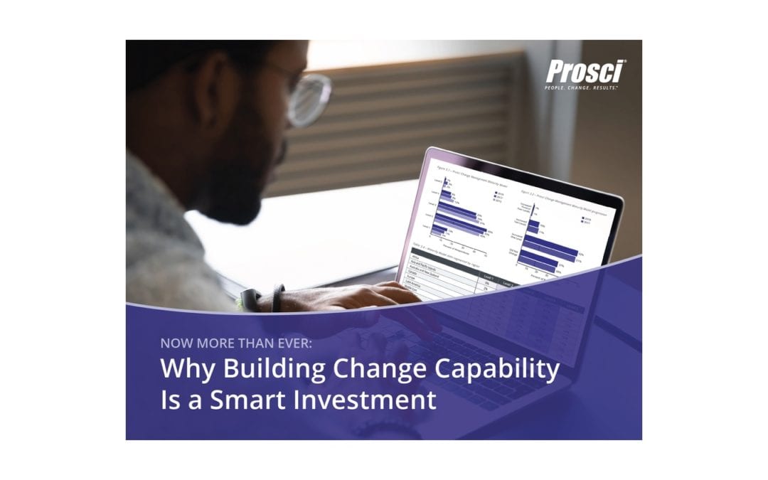 Why Building Change Capability is a Smart Investment