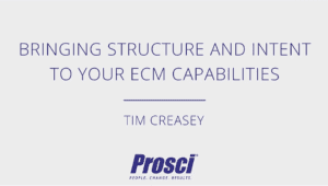 Webinar – Bringing Structure and Intent to Your ECM Capabilities
